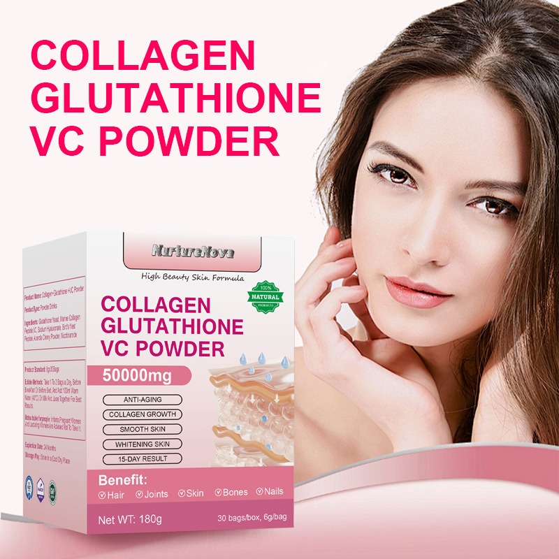 Vitamin C Powder - Pó de colágeno glutationa vc fórmula