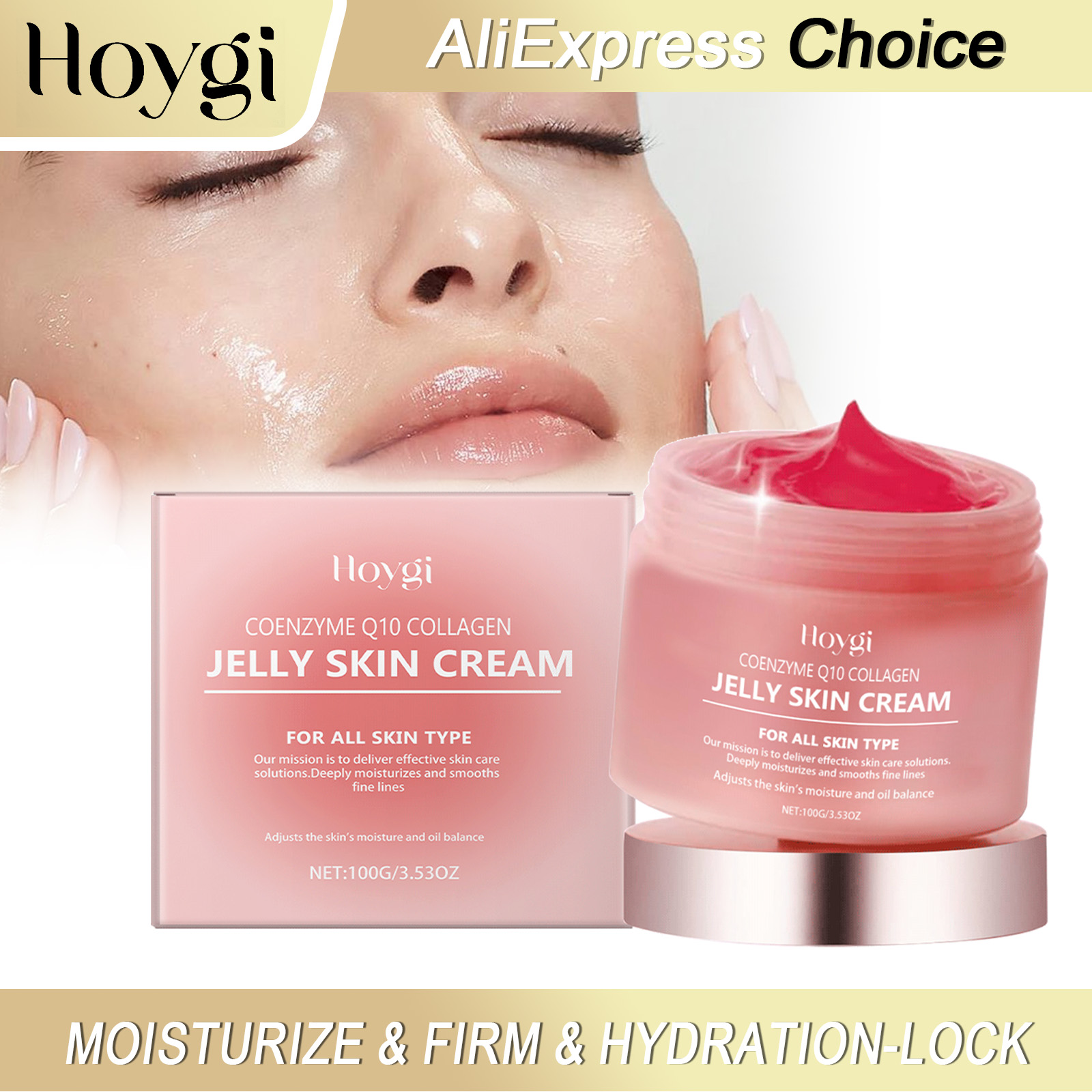 Coenzyme Q10 Cream - Hoyi colágeno geléia creme facial nutritivo