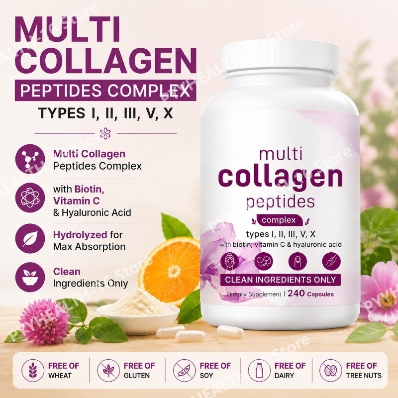 Cápsulas de Multi Colágeno com - Vitamin C Powder avaliação e preço