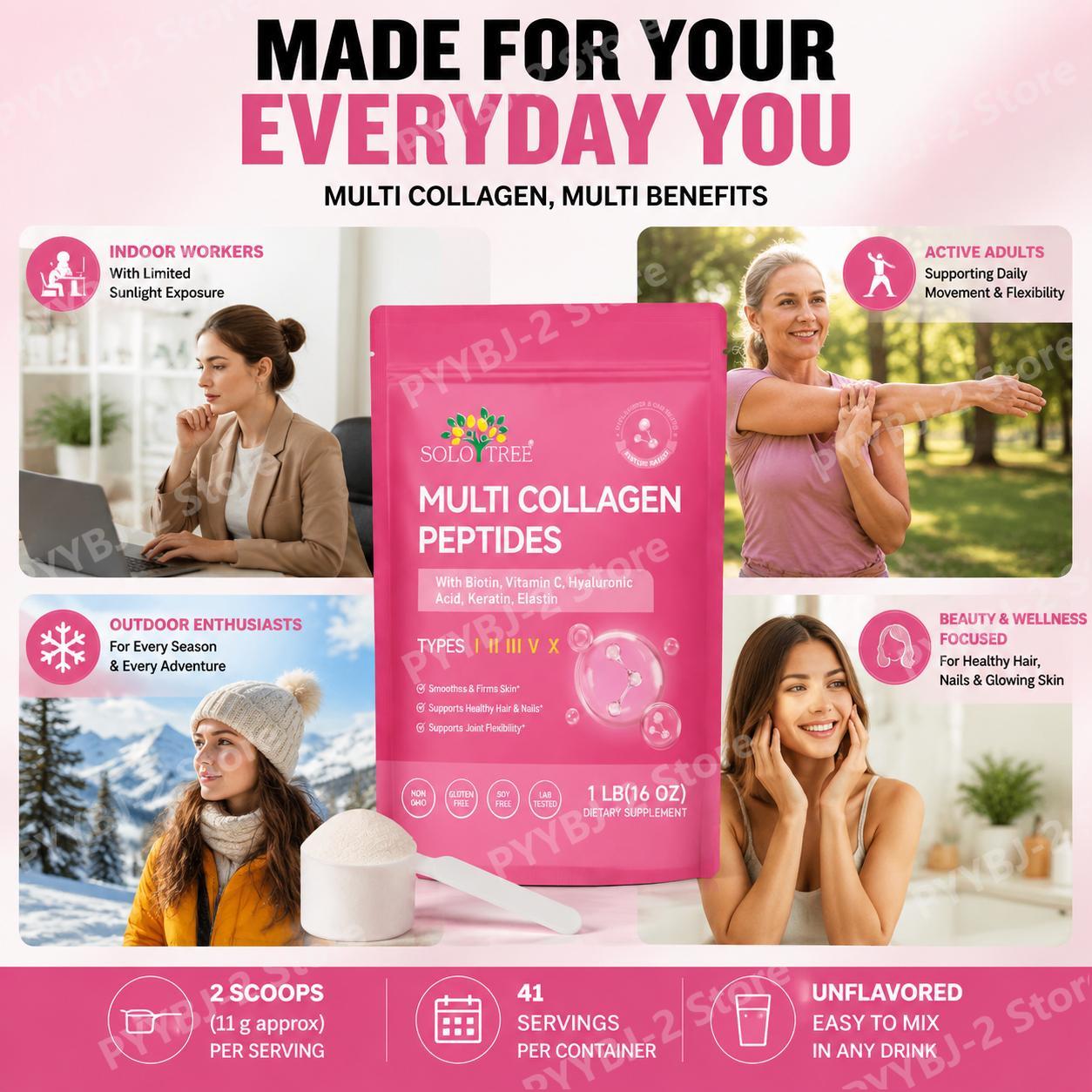 Pó de Peptídeos de Colágeno Mú - Vitamin C Powder avaliação e preço
