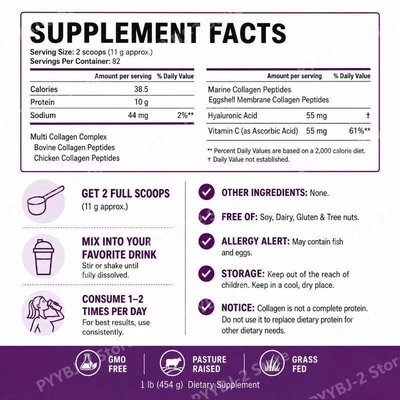 Pó de Peptídeos de Colágeno Mú - Vitamin C Powder avaliação e preço