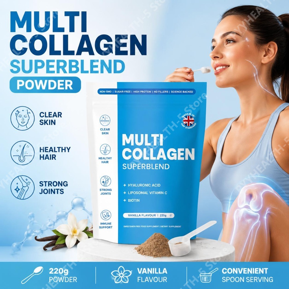 Pó Superblend de Colágeno Múlt - Vitamin C Powder avaliação e preço
