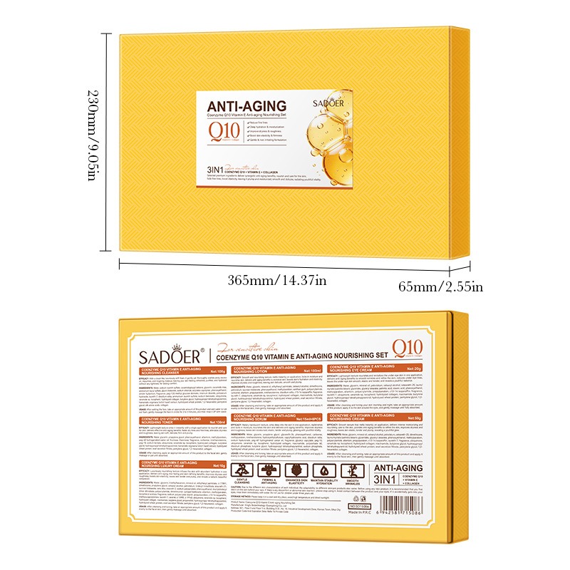 Conjunto de Cuidados com a Pel - Coenzyme Q10 Cream avaliação e preço