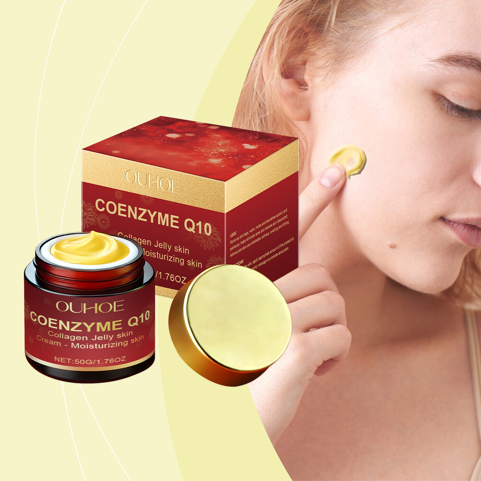 Creme reparador com coenzima Q - Coenzyme Q10 Cream avaliação e preço